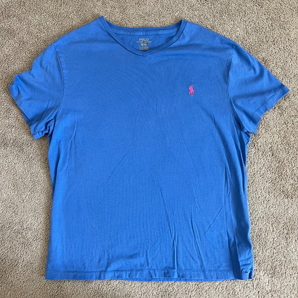 Polo Ralph Lauren - Classic Fit V-Neck Tee - Size M